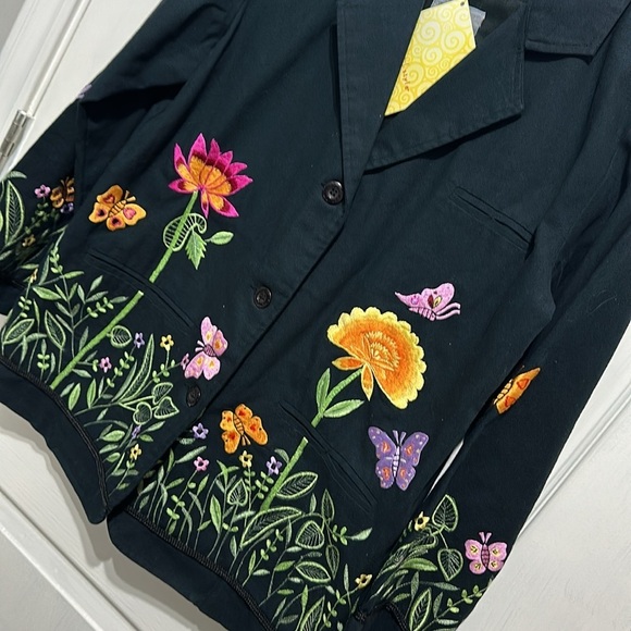 The Quacker Factory blazer jacket new vintage - Picture 2 of 9